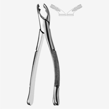 American Pattern Tooth Extraction Forceps Fig. 151AS