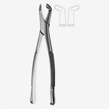 American Pattern Tooth Extraction Forceps Fig. 222