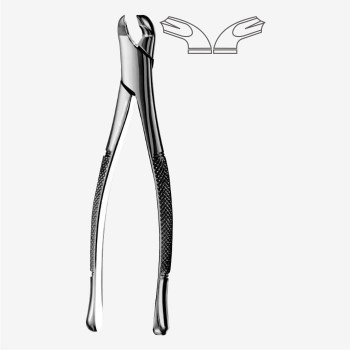 American Pattern Tooth Extraction Forceps Fig. 17