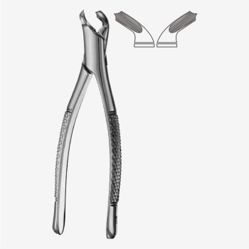 American Pattern Tooth Extraction Forceps Fig. 40