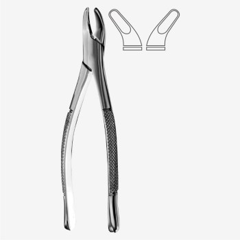American Pattern Tooth Extraction Forceps Fig. 62