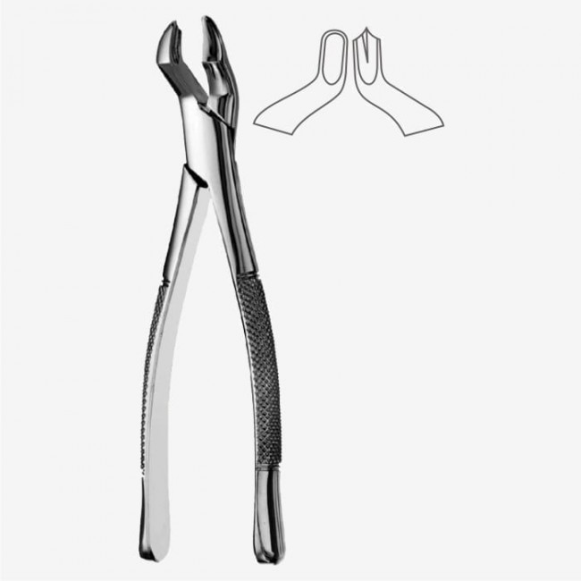 American Pattern Tooth Extraction Forceps Fig. 53L American Pattern Tooth Extraction Forceps Fig. 53L