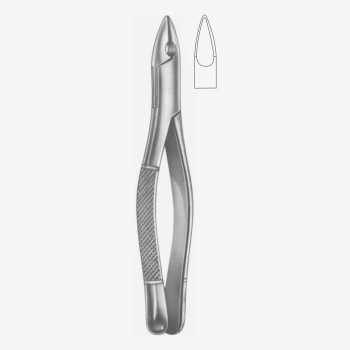 American Pattern Tooth Extraction Forceps Fig. 1S