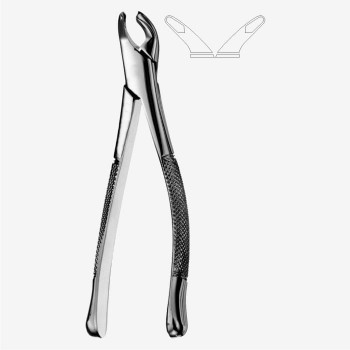 Cryer American Pattern Tooth Extraction Forceps Fig. 151A