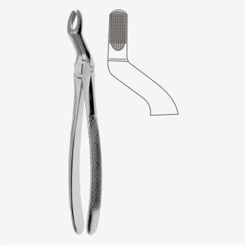 English Pattern Tooth Extraction Forceps Fig. 67