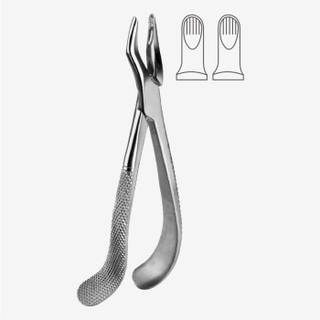 English Pattern Tooth Extraction Forceps Fig. 107