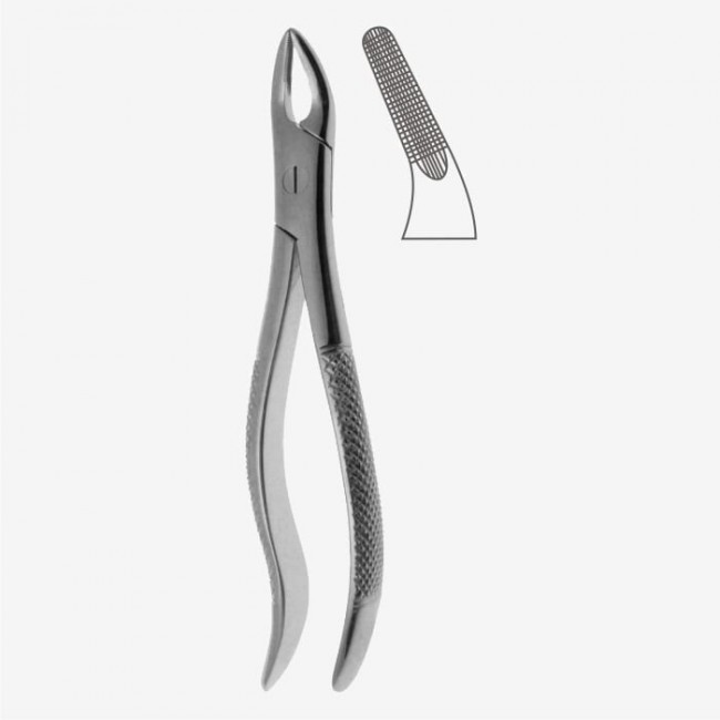 English Pattern Tooth Extraction Forceps Fig. 76N