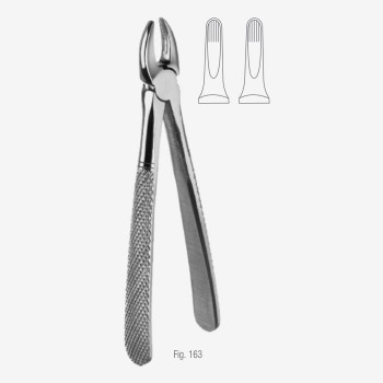 English Pattern Tooth Extraction Forceps Fig. 163