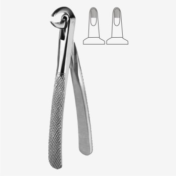 English Pattern Tooth Extraction Forceps Fig. 123