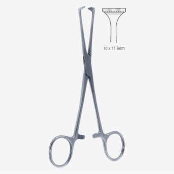 Allis-Adair Intestinal and Tissue Grasping Forceps