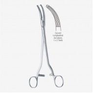 Longitudinally Serrated Mikulicz Peritoneum Forceps