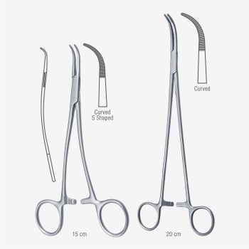 Overholt-Mini Dissecting and Ligature Forceps