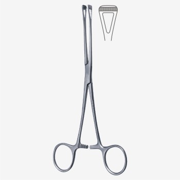 Scheibe (Collin) Atrauma Organ Grasping Forceps