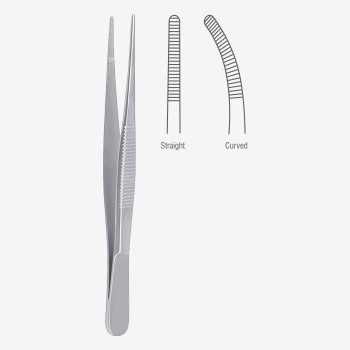 Slender Pattern Dressing Forceps