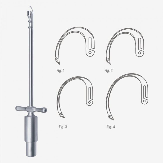 Young Ligature Needle Holder Young Ligature Needle Holder