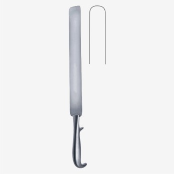 Hollow Handle Abdominal Spatula