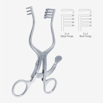 Scalp-Contour Self Retaining Retractor