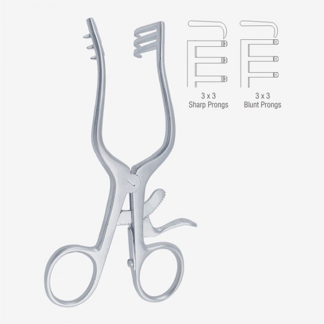 Weitlaner-Wullstein Self Retaining Retractor Weitlaner-Wullstein Self Retaining Retractor