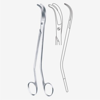 Bozemann Gynecological Scissors