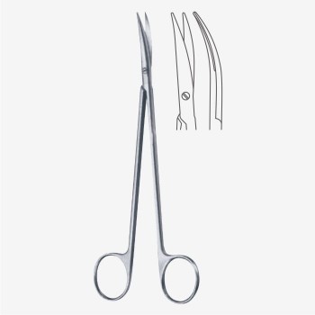 Debakey Arteriotomy Scissors
