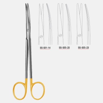 Metzenbaum-Lahey Dissecting Scissors