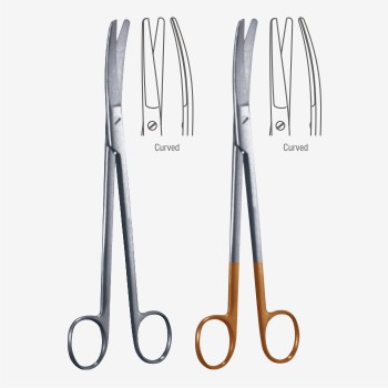 Wertheim Gynecological Scissor