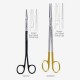 Gorney Facelift, Serrated, Scissors 19 cm