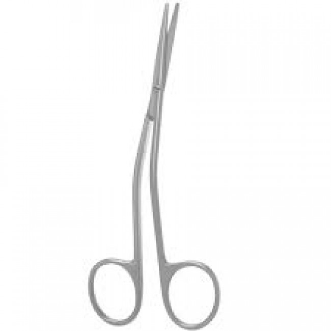 Fomon Scissors 14 cm Angled TC