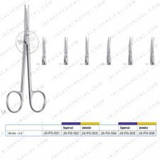 Joseph Nasal Scissors 14cm TC