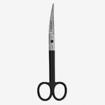 Aston Facelift Scissor Curved Serrated