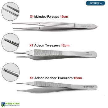 Adson Tissue Forceps 120 mm 150 mm TC