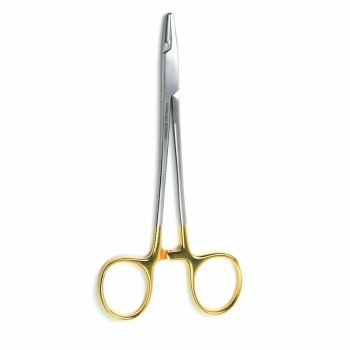 Baumgartner Needle Holder 14 cm Serrated 2500 Jaws TC