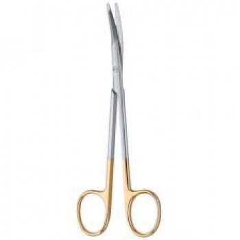 Strabismus Facelift Scissors 11.5 cm Straight Curved