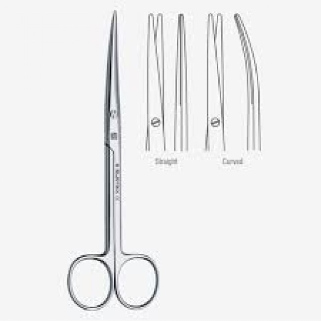 Lexer Operating Scissors 160 mm 210 mm Straight/Curved